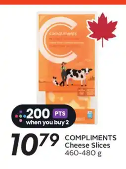 Sobeys COMPLIMENTS Cheese Slices offer