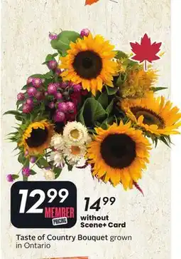 Sobeys Taste of Country Bouquet offer