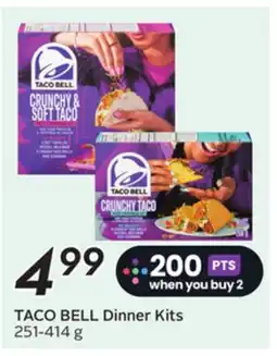 Sobeys TACO BELL Dinner Kits offer