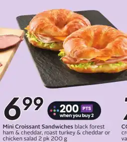 Sobeys Mini Croissant Sandwiches offer