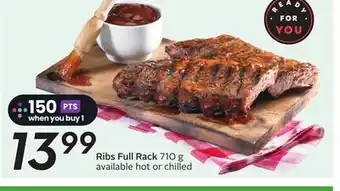 Sobeys Ribs Full Rack offer