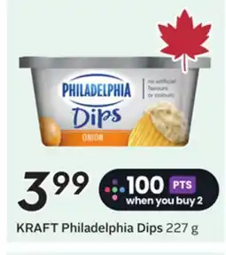 Sobeys KRAFT Philadelphia Dips offer