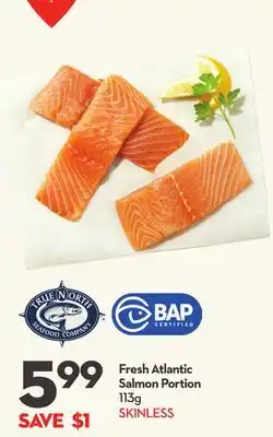 Longo's Fresh Atlantic Salmon Portion offer