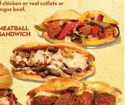 Longo's Meatball Sandwich offer