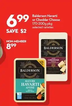 Longo's Havarti or Cheddar Cheese offer