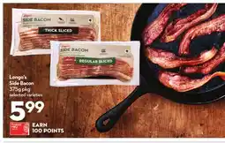 Longo's Side Bacon offer