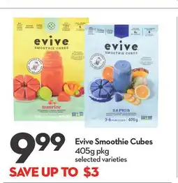 Longo's Smoothie Cubes offer