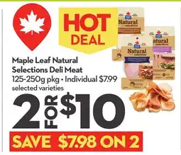 Longo's Natural Selections Deli Meat offer