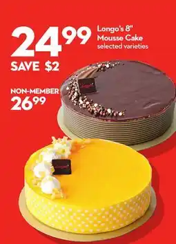 Longo's 8 Mousse Cake offer