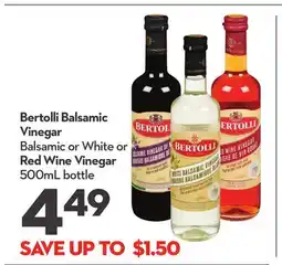 Longo's Balsamic Vinegar offer