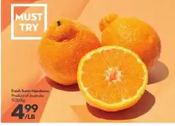 Longo's Fresh Sumo Mandarins offer