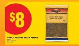 No Frills SURAJ GROUND BLACK PEPPER, 400 g offer