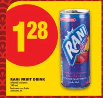 No Frills RANI FRUIT DRINK, 240 mL offer