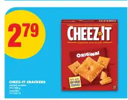 No Frills CHEEZ-IT CRACKERS, 191/200 g offer
