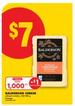 No Frills BALDERSON CHEESE, 250/280 g offer