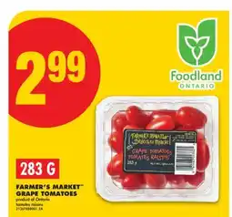 No Frills FARMER'S MARKET GRAPE TOMATOES, 283 G offer