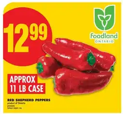 No Frills RED SHEPHERD PEPPERS, APPROX 11 LB CASE offer