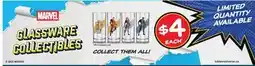 No Frills MARVEL GLASSWARE COLLECTIBLES offer
