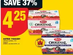 No Frills ASTRO YOGURT, 12's offer