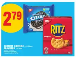 No Frills CHRISTIE COOKIES, 251-303 g or CRACKERS, 180-200 g offer