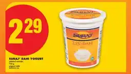 No Frills SURAJ DAHI YOGURT, 750 g offer