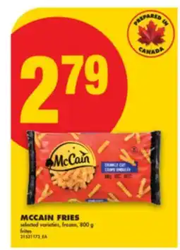 No Frills MCCAIN FRIES, 800 G offer