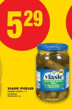 No Frills VLASIC PICKLES, 1 L offer