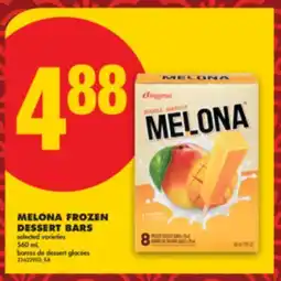 No Frills MELONA FROZEN DESSERT BARS, 560 mL offer