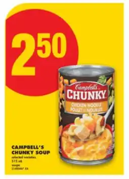 No Frills CAMPBELL'S CHUNKY SOUP, 515 mL offer