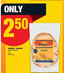 No Frills SURAJ NAAN, 5's offer