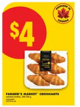 No Frills FARMER'S MARKET CROISSANTS, 260-336 g offer