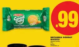 No Frills BRITANNIA GOODAY BISCUITS, 75 G offer
