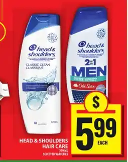 Food Basics HEAD & SHOULDERS HAIR CARE offer