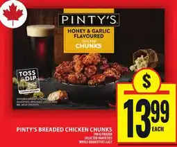 Food Basics PINTY'S BREADED CHICKEN CHUNKS offer