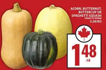 Food Basics ACORN, BUTTERNUT, BUTTERCUP OR SPAGHETTI SQUASH offer