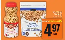 Food Basics SELECTION PEANUTS offer