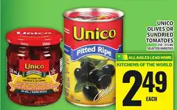 Food Basics UNICO OLIVES OR SUNDRIED TOMATOES offer