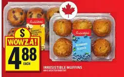Food Basics IRRESISTIBLE MUFFINS offer