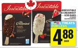 Food Basics IRRESISTIBLE THECREAMIEST ICED BARS offer