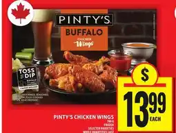 Food Basics PINTY'S CHICKEN WINGS offer