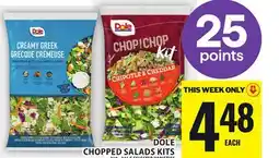Food Basics DOLE CHOPPED SALADS KITS offer