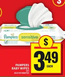 Food Basics PAMPERS BABY WIPES offer