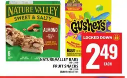 Food Basics NATURE VALLEY BARS OR FRUIT SNACKS offer