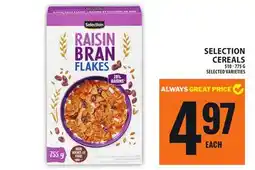 Food Basics SELECTION CEREALS offer