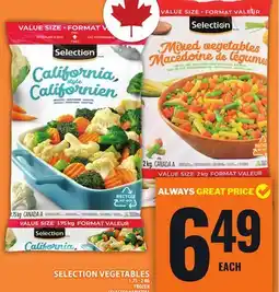 Food Basics SELECTION VEGETABLES offer