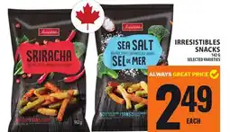 Food Basics IRRESISTIBLES SNACKS offer