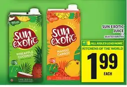 Food Basics SUN EXOTIC JUICE offer