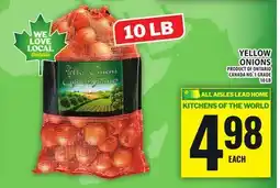 Food Basics YELLOW ONIONS offer