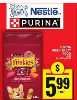 Food Basics PURINA FRISKIES CAT FOOD offer