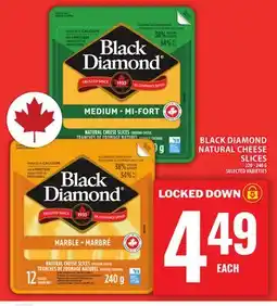 Food Basics BLACKDIAMOND NATURAL CHEESE SLICES offer